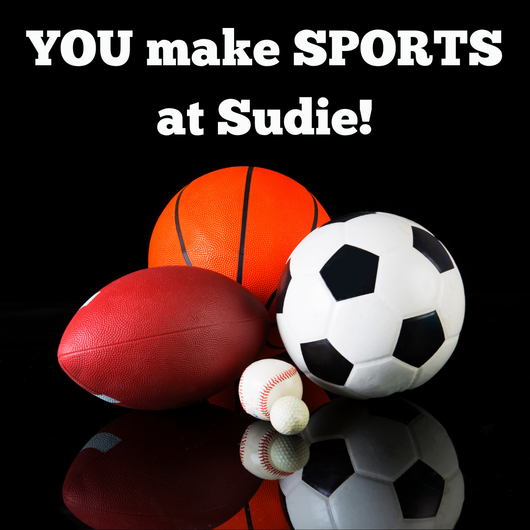  You make SPORTS at Sudie